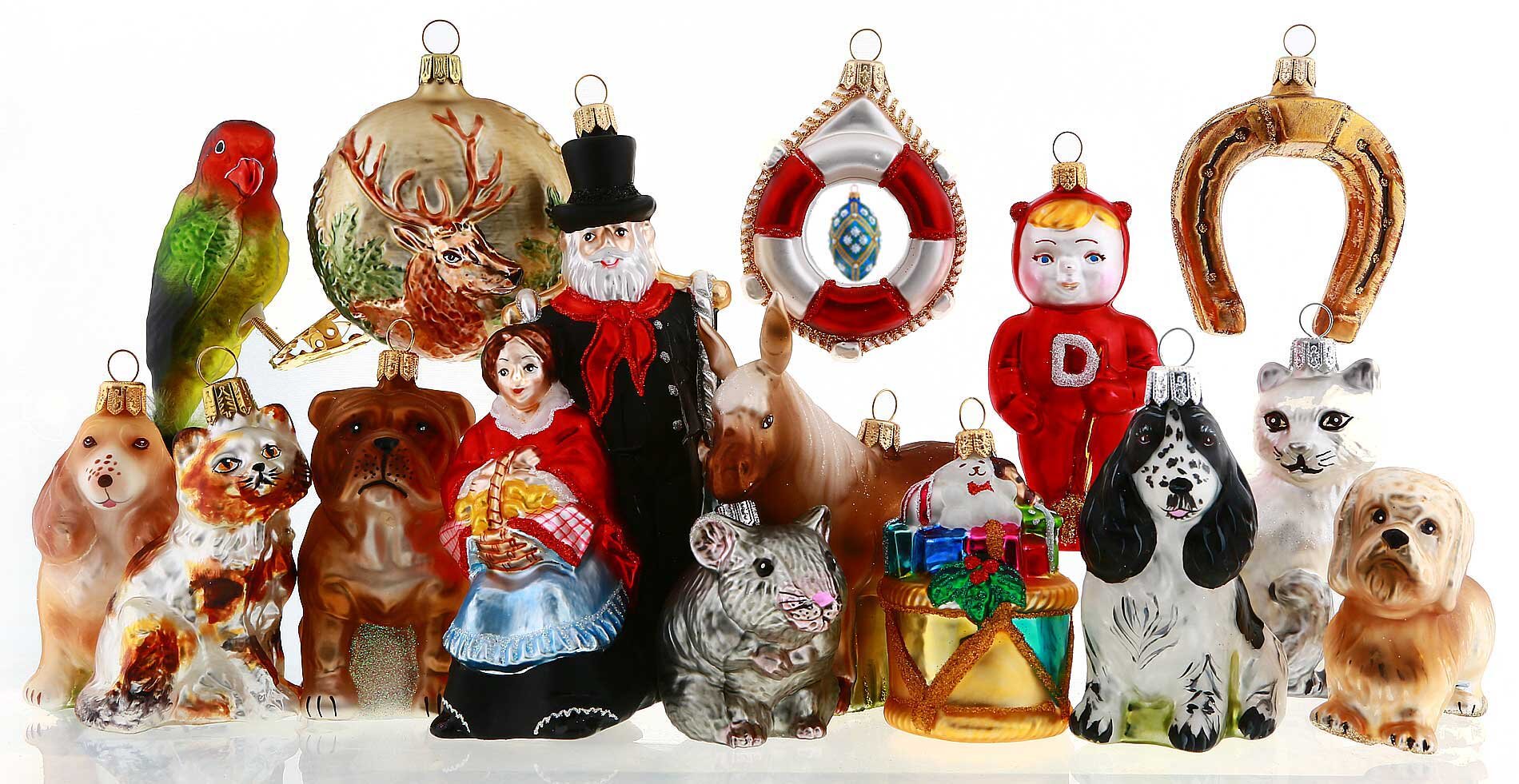 Kunstvoller Christbaumschmuck