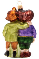 Max und Moritz grün - violett
