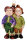 Max und Moritz grün - violett