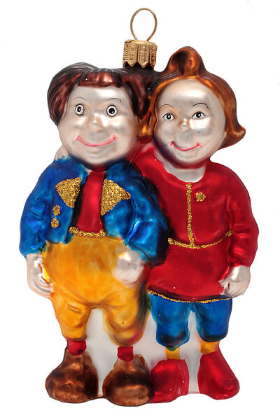 Max und Moritz blau - rot
