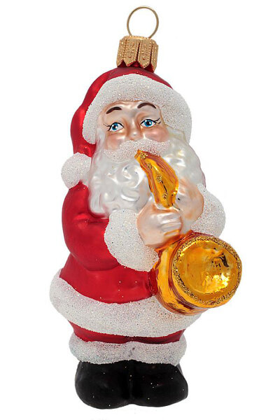 Weihnachtsmann mit Saxophon