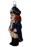 Piratenkapitän blau