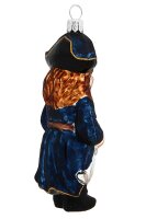 Piratenkapitän blau