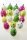Osterschmuck-Osterdeko Ei gelb/weiß