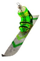 Ski-Schuh gelb/grün