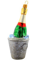 Champagnerflasche im Kübel