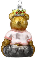 Teddy rosa Swarovskisteinen