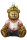 Teddy rosa Swarovskisteinen