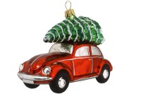 VW Käfer rot Official Licensed Produkt mit Tannenbaum