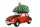 VW Käfer rot Official Licensed Produkt mit Tannenbaum