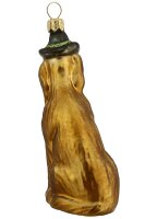 Irish Setter mit Jagdhut
