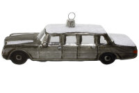 Diese Christbaumfigur in Form eines Wagens ist ein echter...