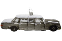 Diese Christbaumfigur in Form eines Wagens ist ein echter Hingucker und verleiht jedem Weihnac...