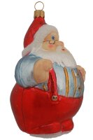Weihnachtsmann mit dickem Bauch
