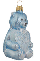 Teddy mit Herz Baby´s First, hellblau