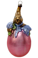 Hase in Ei rosa