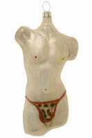 Torso Stringtanga  leopard / rot