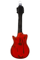 E-Gitarre rot weiß