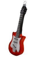 E-Gitarre rot weiß