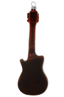 E-Gitarre weinrot-weiß