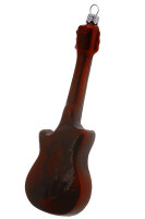 E-Gitarre weinrot-weiß