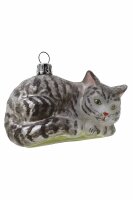 Christbaumschmuck mit Stil - Glas-Hauskatzen für Ihren Baum