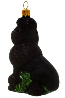 Schwarzer Pudel Christbaumschmuck