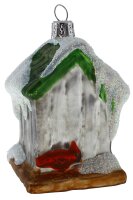 Vogelhäuschen silber