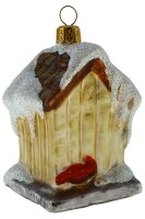 Vogelhäuschen gold