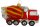 Betonmischer rot/gelb