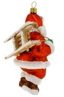 Weihnachtsmann mit Schlitten