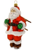 Weihnachtsmann mit Schlitten