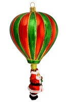 Heißluftballon mit Santa