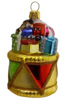 Ein gläsernes Meisterwerk am Weihnachtsbaum