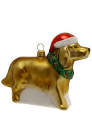 Retriever als Christbaumschmuck