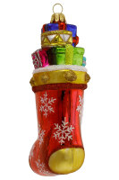 Glas-Nikolaus-Strumpf: Elegante Festlichkeit für die...