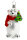 Winterbär Tiere im Schnee