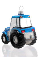 Traktor Trecker blau