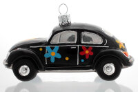 VW Käfer Flower-Power-schwarz