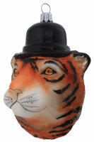 Tiger-Kopf Schwarzer Zylinder