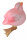 Osterküken in rosa