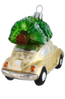 VW Käfer beige Official Licensed Produkt mit Tannenbaum