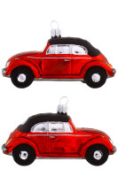 VW Käfer Cabrio rot schwarz
