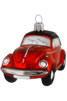 VW Käfer Cabrio rot schwarz