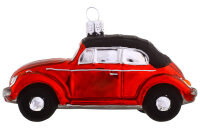 VW Käfer Cabrio rot schwarz