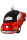 VW Käfer Cabrio rot schwarz