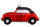 VW Käfer Cabrio rot schwarz