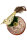 Vogelnest mit Vogel