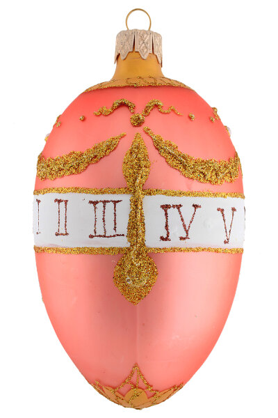 Ei à la Fabergé "Madonnenlilien" rosa