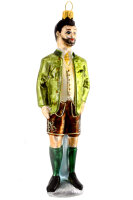 Bayerischer Junge in Lederhose